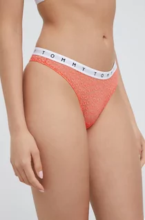 Majtki damskie - Tommy Hilfiger stringi (3-pack) z koronki - grafika 1