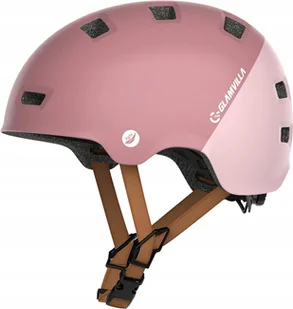 Kask rowerowy dziecięcy Glamvilla TS-91 Skaterhelmet Pink S 48-53cm - Kaski rowerowe - miniaturka - grafika 1