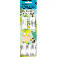 Zakładki do książek - Zakładka edu-ściąga. Tabliczka mnożenia - żyrafa - miniaturka - grafika 1