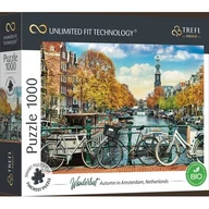 Puzzle - Trefl Prime - Puzzle UFT Wanderlust: Autumn in Amsterdam, Netherlands - 1000 Elementów, Najgrubsza Tektura, BIO, EKO, Holandia, Jesień, Podróże, Kreatywna Rozrywka dla Dorosłych i Dzieci od 12 Lat 10702 - miniaturka - grafika 1