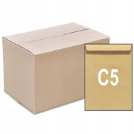 Koperty - Koperty C5 Szare Samoprzylepne Z Paskiem Karton 500 Sztuk - miniaturka - grafika 1