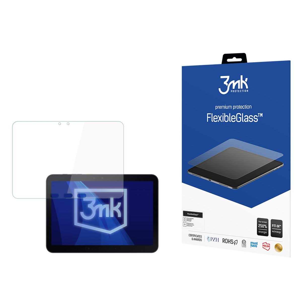 Szkło hybrydowe na ekran Samsung Galaxy Tab Active5 Pro - 3mk FlexibleGlass