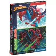 Puzzle - Puzzle 104 Glowing Spiderman - miniaturka - grafika 1