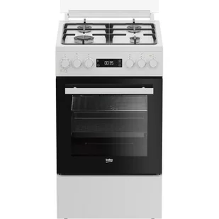 Kuchenka gazowo-elektryczna BEKO FSM52339DWDS - Kuchenki gazowo-elektryczne - miniaturka - grafika 1