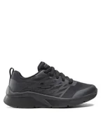 Buty dla chłopców - Skechers Sneakersy Quick Sprint 403769L/BBK Czarny - miniaturka - grafika 1