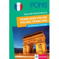 Słowniki języków obcych - Kieszonkowy słownik francusko-polski, polsko-franc - miniaturka - grafika 1