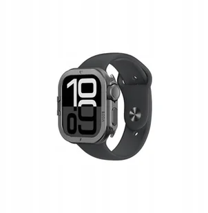 Etui metalowe AMAZINGTHING Titan Pro na Apple Watch 11 46mm aluminiowe - czarne - Akcesoria do smartwatchy - miniaturka - grafika 1