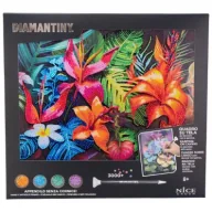 Zabawki kreatywne - Diamentowa mozaika Kwiaty tropikalne - miniaturka - grafika 1