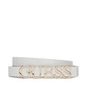 Paski - Pasek Damski Guess BW9231 P5235 Biały - miniaturka - grafika 1
