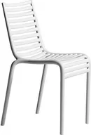 Fotele i krzesła ogrodowe - Krzesło Pip-e białe z recyklingu - miniaturka - grafika 1