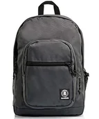 Plecaki - Plecak Jelek Plain - Invicta - Szary - Eco Material - Podwójna komora, Szary, Taglia unica, amerykański - miniaturka - grafika 1