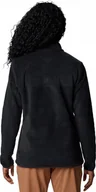 Bluzy damskie - Columbia Columbia Benton Springs 1/2 Snap Pull Over II 2085651010 Czarne XL - miniaturka - grafika 1