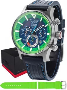 Zegarek Zegarek Vostok Europe VR42-595A733 Expedition North Pole 1 Polar Spruce Solar 47mm - Zegarki męskie - miniaturka - grafika 1