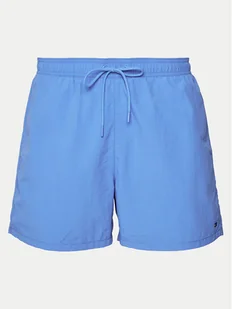 Tommy Hilfiger Szorty kąpielowe UM0UM03477 Niebieski Regular Fit - Kąpielówki męskie - miniaturka - grafika 1