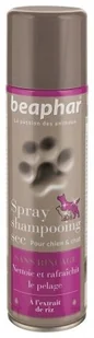 beaphar SUCHY SZAMPON DLA PSA I KOTA W SPRAYU 250ml 13026 - Szampony i odżywki dla psów - miniaturka - grafika 1