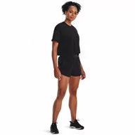 Spodnie sportowe damskie - Damskie spodenki treningowe Under Armour SF Flex Woven Short - czarne - UNDER ARMOUR - miniaturka - grafika 1