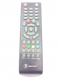 Pilot Cabletech URZ0090 ORYGINALNY DO TUNERA SAT - Piloty - miniaturka - grafika 1