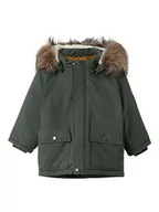 Kurtki i płaszcze dla chłopców - NAME IT Nmmmarlin Parka Jacket Pb South kurtka chłopięca, Climbing Ivy., 122 - miniaturka - grafika 1