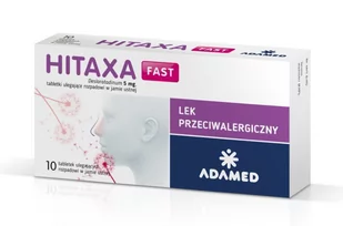 Adamed Hitaxa Fast 5 mg 10 tabl - Leki na alergię - miniaturka - grafika 1