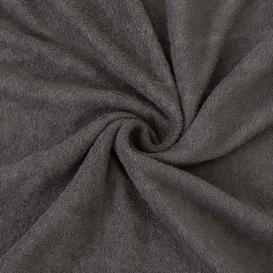 Kvalitex Prześcieradło frotte 220x200cm ciemnoszare