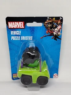 Puzzle 3D Marvel Avengers Gumka PALZ figurka z pojazdem Hulk - Figurki dla dzieci - miniaturka - grafika 1