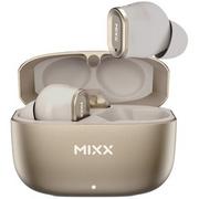 Słuchawki - MIXX StreamBuds Custom 1 szaro-złote - miniaturka - grafika 1