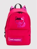 Plecaki - Plecak Z10139 Różowy - KARL LAGERFELD - miniaturka - grafika 1