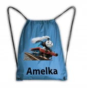 Plecaki worki - Worek Szkolny Na Buty Plecak Tomek i Przyjaciele - miniaturka - grafika 1