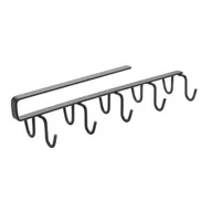 Pozostałe akcesoria kuchenne - Stalowy drążek do zawieszania w kuchni Myhooks – Metaltex - miniaturka - grafika 1