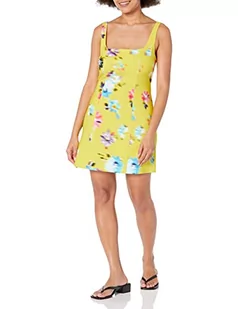 Desigual Sukienka damska, żółty, XL - Sukienki - miniaturka - grafika 1