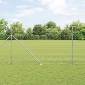 Ogrodzenia - Lumarko Ogrodzenie Polowe 1.5 x 25m ze Stali Galwanizowanej - miniaturka - grafika 1