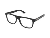 Okulary korekcyjne, oprawki, szkła - Gucci GG1117O 001 - miniaturka - grafika 1