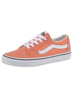 Trampki damskie - Vans Skórzane sneakersy w kolorze pomarańczowym - miniaturka - grafika 1