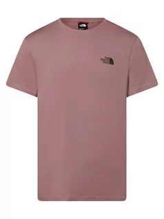 Koszulki męskie - The North Face - T-shirt męski, różowy - grafika 1