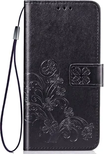 Etui na telefon komórkowy Pokrowiec ochronny Etui z klapką Uchwyt na kartę Kwiaty, Kolor: Czarny, Wybierz model: Apple iPhone 11 Pro - Etui i futerały do telefonów - miniaturka - grafika 1