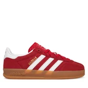Buty dla chłopców - Sneakersy adidas Gazelle Indoor IH9136 Czerwony - miniaturka - grafika 1