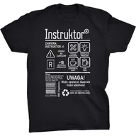 Koszulki męskie - Instruktor Etykieta Koszulka Prezent Instruktora - miniaturka - grafika 1