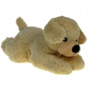 Puchate zwierzaki przytulaki: Maskotka piesek leżący (Golden Retiever) - Maskotki i pluszaki - miniaturka - grafika 1