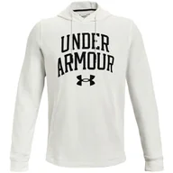 Bluzy sportowe męskie - Bluza męska Under Armour  RIVAL TERRY COLLEGIATE HD-WHT L - miniaturka - grafika 1