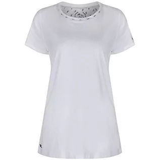 Koszulki i topy damskie - Regatta Womens/Ladies aleesha coolweave Cotton Print szczegółów T-Shirt, biały RWT128 90010L - grafika 1