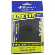 Tenis ziemny - Owijka Toalson ULTRAGRIP x 3 czarna - miniaturka - grafika 1