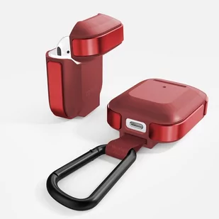 Apple X-Doria X-Doria Defense Trek Etui Pancerne do AirPods 1 & 2 (Red) 484213 - Akcesoria do słuchawek - miniaturka - grafika 2