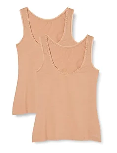 sloggi Damska bielizna Go Tank Top C2P, Nostalgic Brown, M - Koszulki i topy damskie - miniaturka - grafika 1