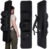 Torby podróżne - Dominator Pokrowiec Na Broń Długą Myśliwską Futerał Torba Plecak Na 5Szt 130Cm Czarny - miniaturka - grafika 1