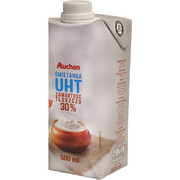 Śmietana - Auchan - Śmietanka UHT 30% - miniaturka - grafika 1