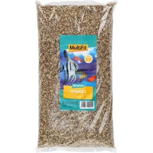 MultiFit Żwirek kolorowy 2-3 mm 5 kg czerwony piaskowiec - Podłoże do akwarium - miniaturka - grafika 1