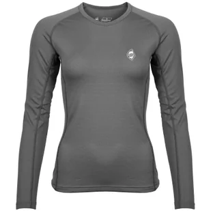 Damska koszulka High Point Code 2.0 LS lady Rozmiar: S / Kolor: ciemnoszary - Koszulki sportowe damskie - miniaturka - grafika 1