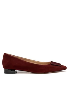 Geox Baleriny D Giselda15 D56YUA 021HH C6014 Bordowy - Baleriny - miniaturka - grafika 1