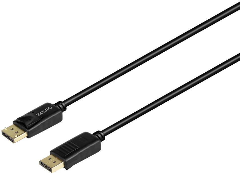 Kabel Savio Savio CL-206 kabel DisplayPort 3 m Czarny