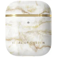 Akcesoria do słuchawek - iDeal Of Sweden iDeal of Sweden Printed Etui Obudowa do AirPods 2 / AirPods 1 (Golden Pearl Marble) IDFAPC-194 - miniaturka - grafika 1